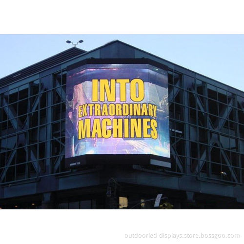 High Brightness P8 Outdoor Full Color Led Display Rental For Advertising Smd3535